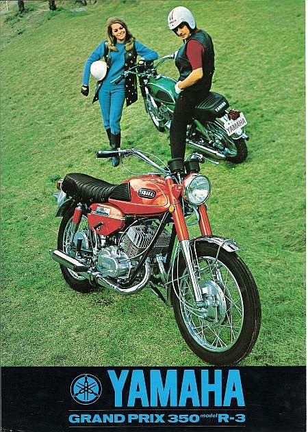 yamaha r3 advert early 70's